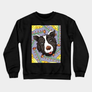 Boop the Snoot Border Collie Crewneck Sweatshirt